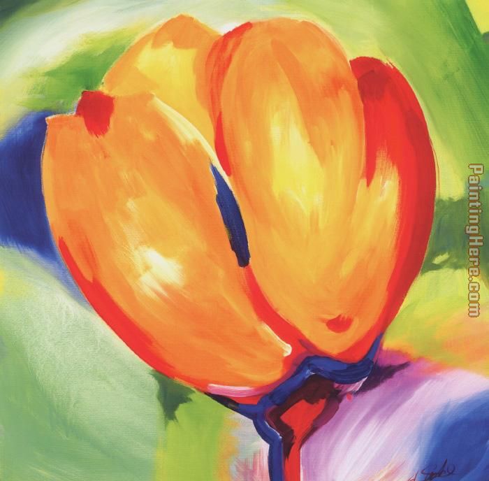 Riotous Tulips III painting - Alfred Gockel Riotous Tulips III art painting